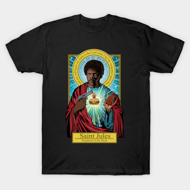 Saint Jules T-Shirt by Pop Art Saints